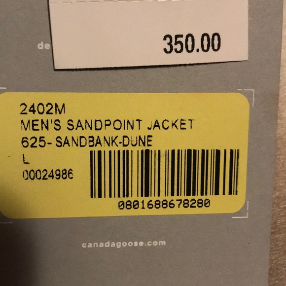 SOLD-Canada Goose Sandpoint Jacket, - Picture 7 of 8